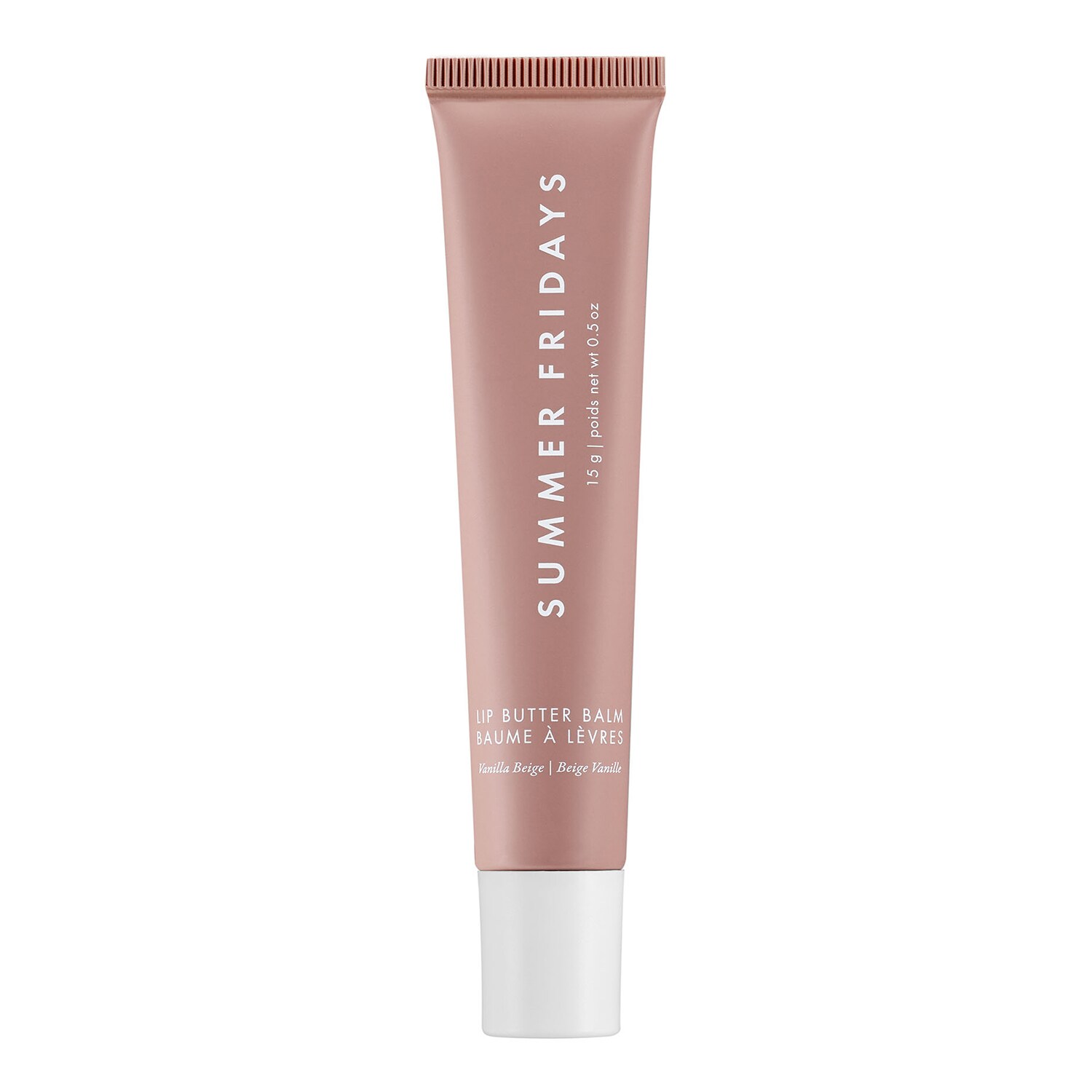 Summer Fridays - Baume À Lèvres Menthe Douce - Nawilżający I Nadający Połysk Balsam Do Ust - Lip Butter Balm - Vanilla Beige 15 g / 5 Oz. - Dla Kobiet